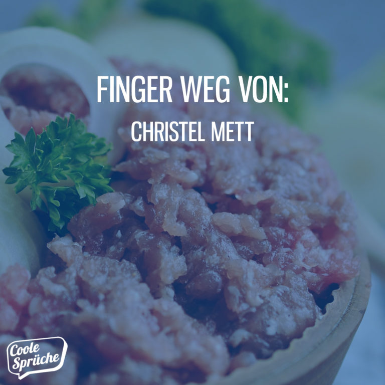 Finger weg von Christel Mett!