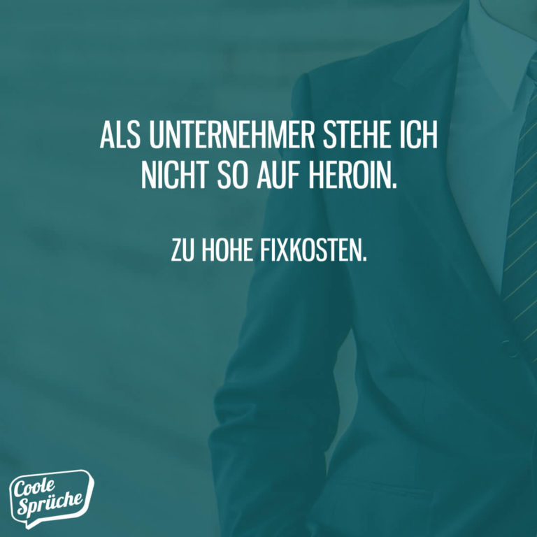 Heroin zu hohe Fixkosten