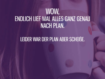 Alles lief genau nach Plan