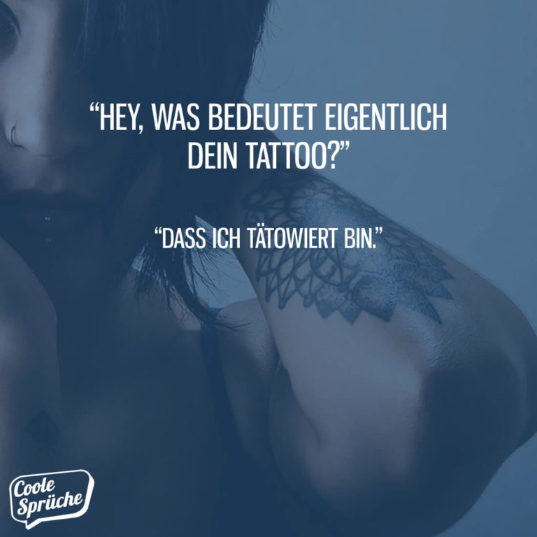 Was bedeutet Dein Tattoo?