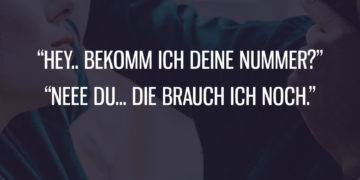 Bekomm ich Deine Nummer?