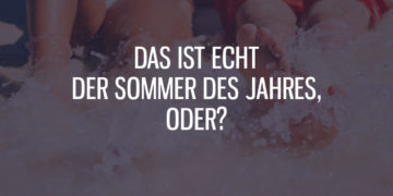 Sommer des Jahres