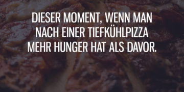 Mehr Hunger als davor...