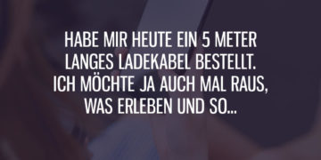 5 Meter langes Ladekabel
