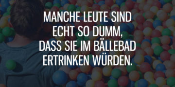 Im Bällebad ertrinken