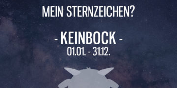Mein Sternzeichen: Keinbock