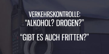 Alkohol? Drogen? Gibt es auch Fritten?