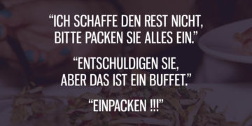 Ich schaffe den Rest nicht, bitte packen sie alles ein