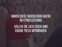 Diese neidischen Blicke im Fitnessstudio