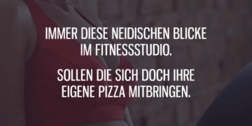 Diese neidischen Blicke im Fitnessstudio