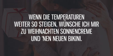 Bikini zu Weihnachten